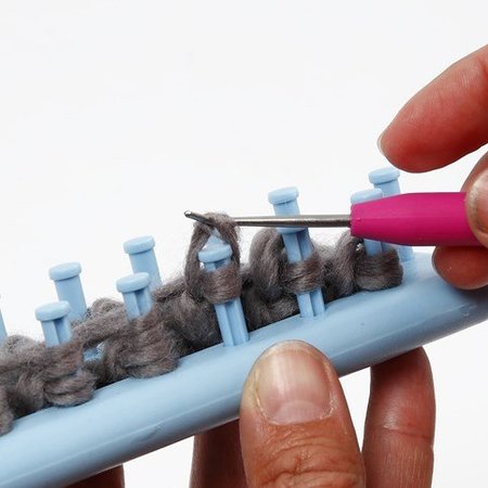 BASTELZUBEHÖR / CRAFT ACCESSORIES Sidste tilbud: strikning ramme, L: 25-35-45-55 cm, 1 sæt