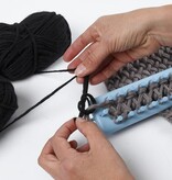 BASTELZUBEHÖR / CRAFT ACCESSORIES Ultima offerta: telaio a maglia, L: 25-35-45-55 cm, 1 set