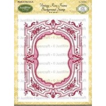 Justrite Shabby Chic Labels Cling Stamp Set