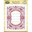 JUSTRITE AUS AMERIKA Justrite Shabby Chic Labels Cling Stamp Set