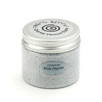 Pâte cosmique Shimmer Étincelle Texture, argent