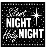 Schablonen und Zubehör für verschiedene Techniken / Templates sjablonen Universele, Silent Night