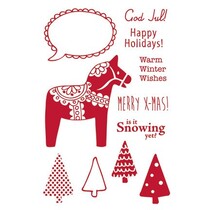 Silicone stamps, Eline - Eline's Scandinavias horse