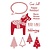 Marianne Design Francobolli silicone, Eline - cavallo Scandinavia di Eline