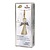 Exlusiv Card kit Crystal Guardian Angel, 3,2x2 cm, met karabijnhaak, golden shadow