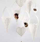 Komplett Sets / Kits Cone, H: 13 cm, bord gebogte, 24 pcs.