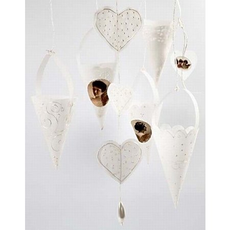 Komplett Sets / Kits Cone, H: 13 cm, bord gebogte, 24 pcs.