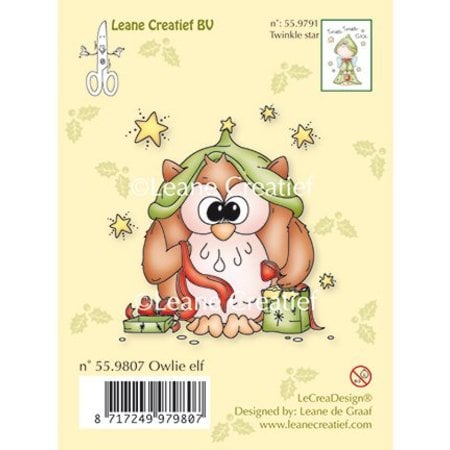 Leane Creatief - Lea'bilities Clear stamps hibou
