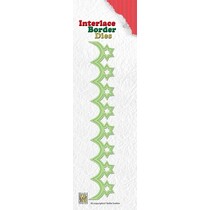 Stampaggio e goffratura stencil, bordure stella