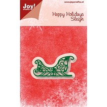 Cutting & Embossing: Sleigh