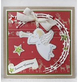 Marianne Design Ponsen en embossing sjablonen Craftables, Engel