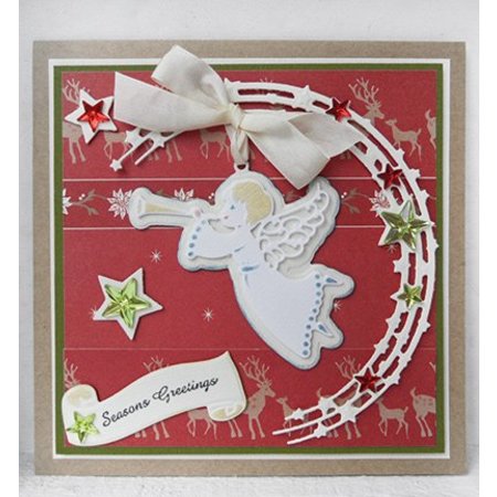 Marianne Design Ponsen en embossing sjablonen Craftables, Engel
