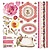 Prima Marketing und Petaloo Besar stand Element pegatinas, 30,5 x 30,5 cm