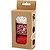 DEKOBAND / RIBBONS / RUBANS ... Papierkoord, beige / rood-harmonie, 3x10 m
