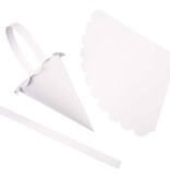 Komplett Sets / Kits Kegel mit Henkel, H: 13 cm, 20 Stück