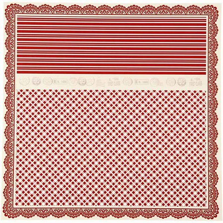 DESIGNER BLÖCKE  / DESIGNER PAPER Temmelig designer papir, trykt på begge sider, 30.5x30.5 cm, 5 ark, 120gr.
