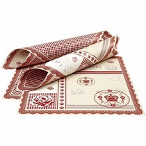 Hübsche Designer Papier, Beidseitig bedruckt, 30,5x30,5 cm, 5 Blatt, 120gr.