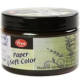 FARBE / INK / CHALKS ... Paper Soft Color, walnoot, 75 ml
