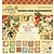 Graphic 45 Dodici giorni di Natale - pad carta, 20 x 20 cm