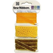 Dekoband surtido de color amarillo-naranja-oro