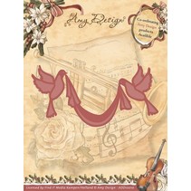Amy design, die cutting and embossing templates, 2 Dove
