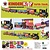 Kinder Bastelsets / Kids Craft Kits Treno Kit Craft, 1 locomotiva, carrozza 6, deco e famiglia gnome