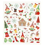 Sticker Self-adhesive foil stickers with great designs and glitter effect