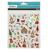 Sticker Zelfklevende folie stickers met spannende ontwerpen en glitter effect