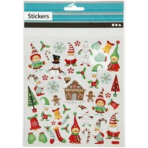 Self-adhesive foil stickers with great designs and glitter effect