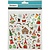 Sticker Self-adhesive foil stickers with great designs and glitter effect