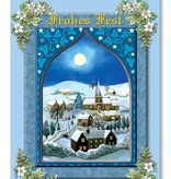 BASTELSETS / CRAFT KITS: Complete Set: 3D ambachtelijke boek "Kerst traditioneel"