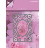 Joy!Crafts und JM Creation Stamping and embossing stencils, rectangular frame