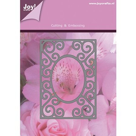 Joy!Crafts und JM Creation Stamping and embossing stencils, rectangular frame