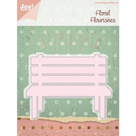 Joy!Crafts und JM Creation Stempling og prege sjablonger, hagebenk