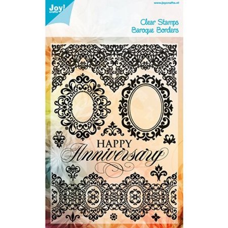 Joy!Crafts und JM Creation Clear stamps, barok Grænser