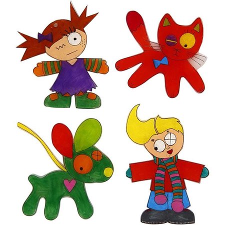 BASTELZUBEHÖR / CRAFT ACCESSORIES Pellicule rétractable avec l'autocollant, Journal 10,5x14,5 cm, 4 trier. Feuille