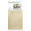 KARTEN und Zubehör / Cards 3 cartes de crème hiver satin