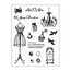 Marianne Design Transparent Stempel, Vintage, Format 40mm x 125mm