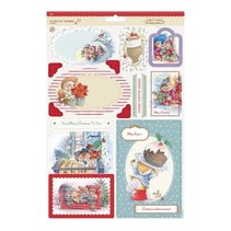 A4 Die-cut Toppers (2pk) - Winter Wishes