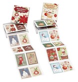 Sticker autocollant déchiquetée Jolie, la taille 25x33 mm, 36 ordre, motif de noël