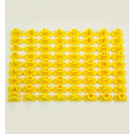 PATCHY Patchy silicone mold - Prägebuchstaben Set