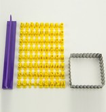 PATCHY Patchy silicone mold - Prägebuchstaben Set