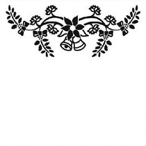 Embossing Folder 130x130mm - kerstklokken