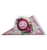 Marianne Design Poinçonnage et de modèle de gaufrage anneaux de mariage
