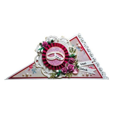 Marianne Design Ponsen en embossing sjabloon Trouwringen