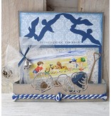 Marianne Design Marianne Design, het stempelen en embossing folder, Tiny's vouwen - meeuwen