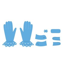 Marianne Design, Stanz- und Prägeschablone, Tiny's Gloves