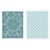 Sizzix 2 Embossing Folder 11,43x14,61 cm, snefnug og stjerner