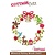 Cottage Cutz Stansing og preging Stencil, Christmas Wreath Motif Størrelse: 8,9 x 9,4 cm