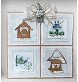 Marianne Design Marianne Design, stampaggio e goffratura stencil, craftabili - di Tiny Birdhouse